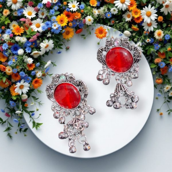 Peacock jhumki