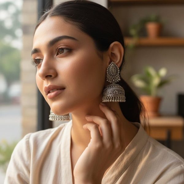 Ox pan jhumka