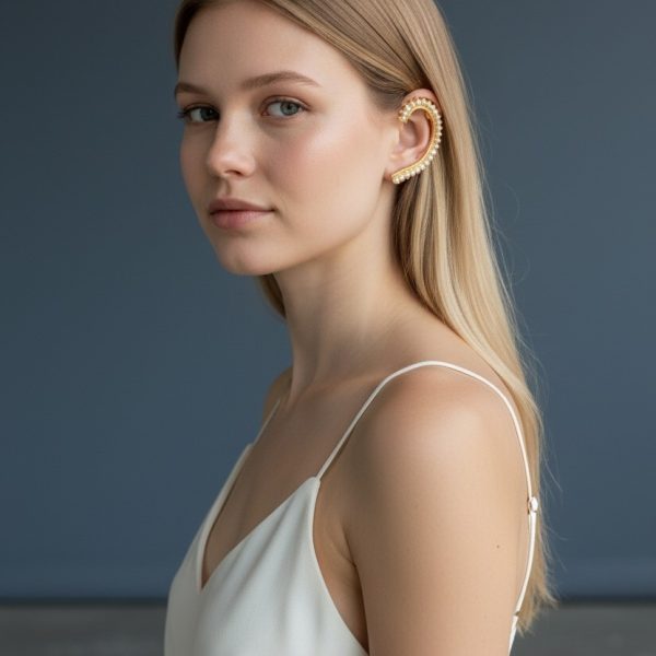 Pearl ear cuff