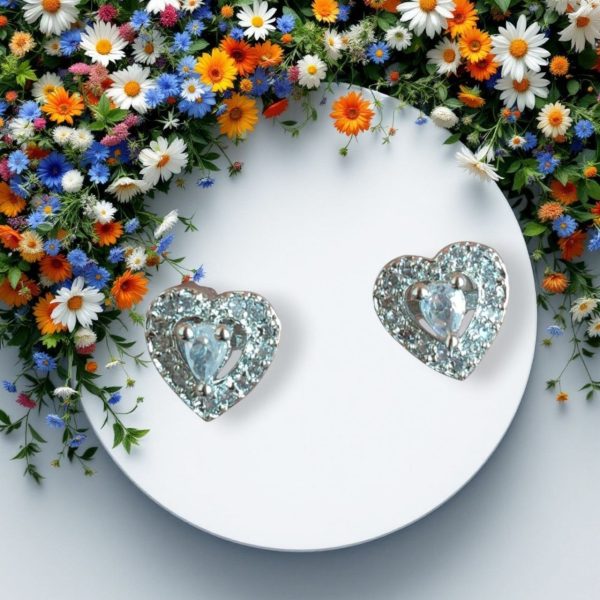 HEART AD STUDS