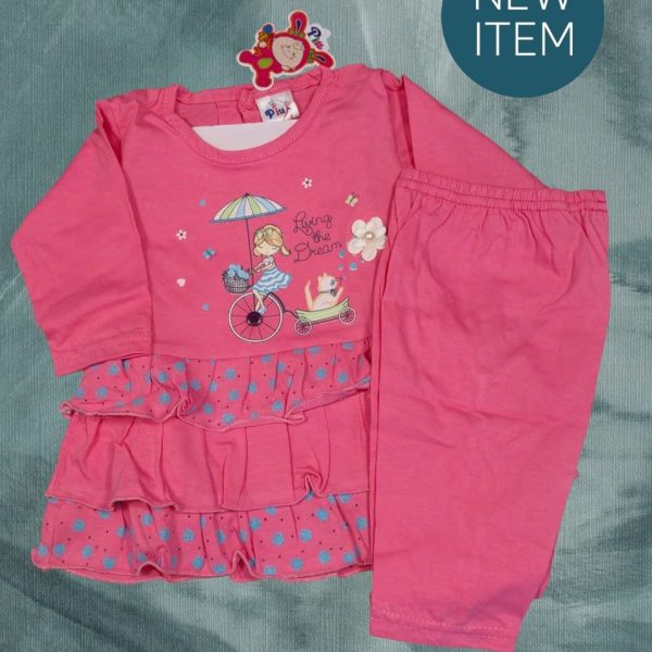 LIVING THE DREAM TUNIC AND PYJAMA SET