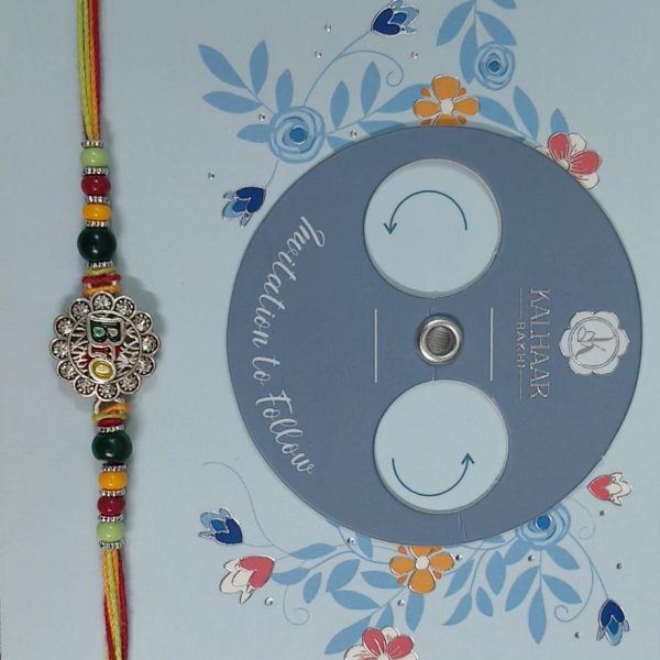 Kalhaar bro metallic rakhi