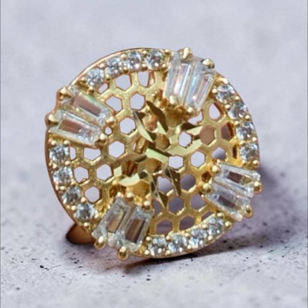 Royal mesh circular AD ring