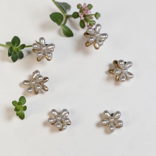 PEARL CLUTCHERS small size (SET OF 5 PRICE)